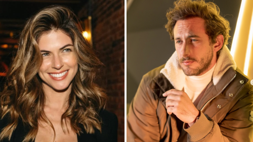 Sebastian Zurita y Stephanie Cayo