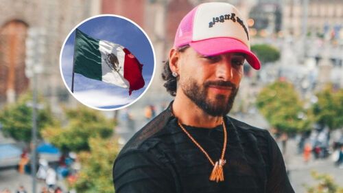 Maluma paseando en la Ciudad de México