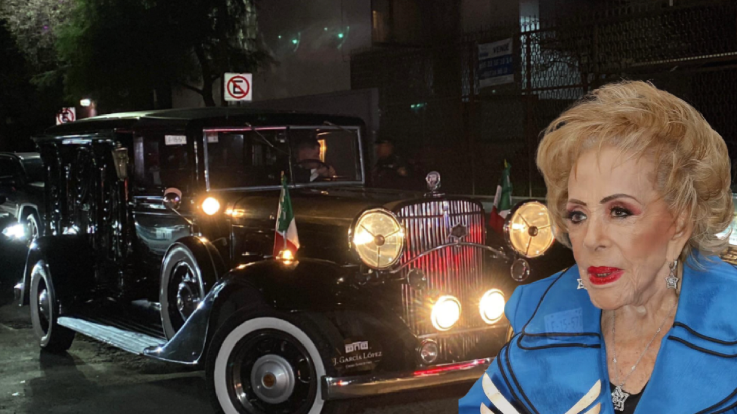 Silvia Pinal carroza funebre