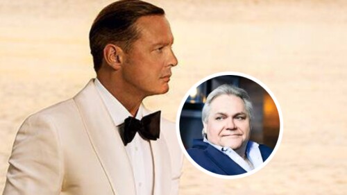 Luis Miguel detalle Carlos Bremer