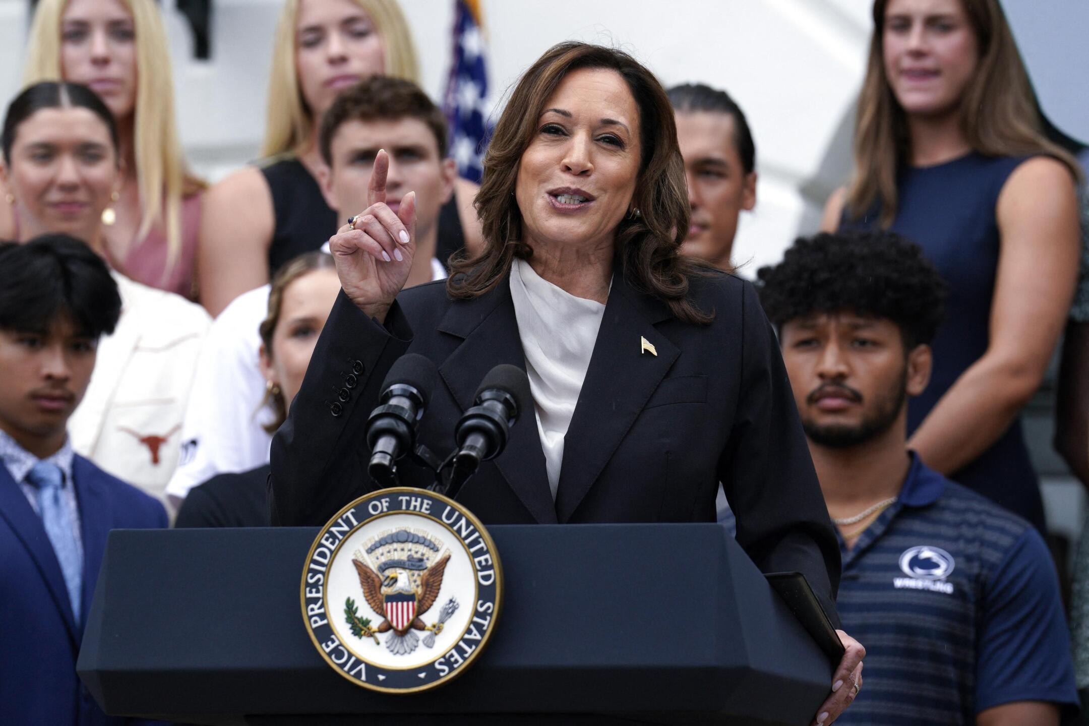 Kamala Harris delivers remarks - Washington