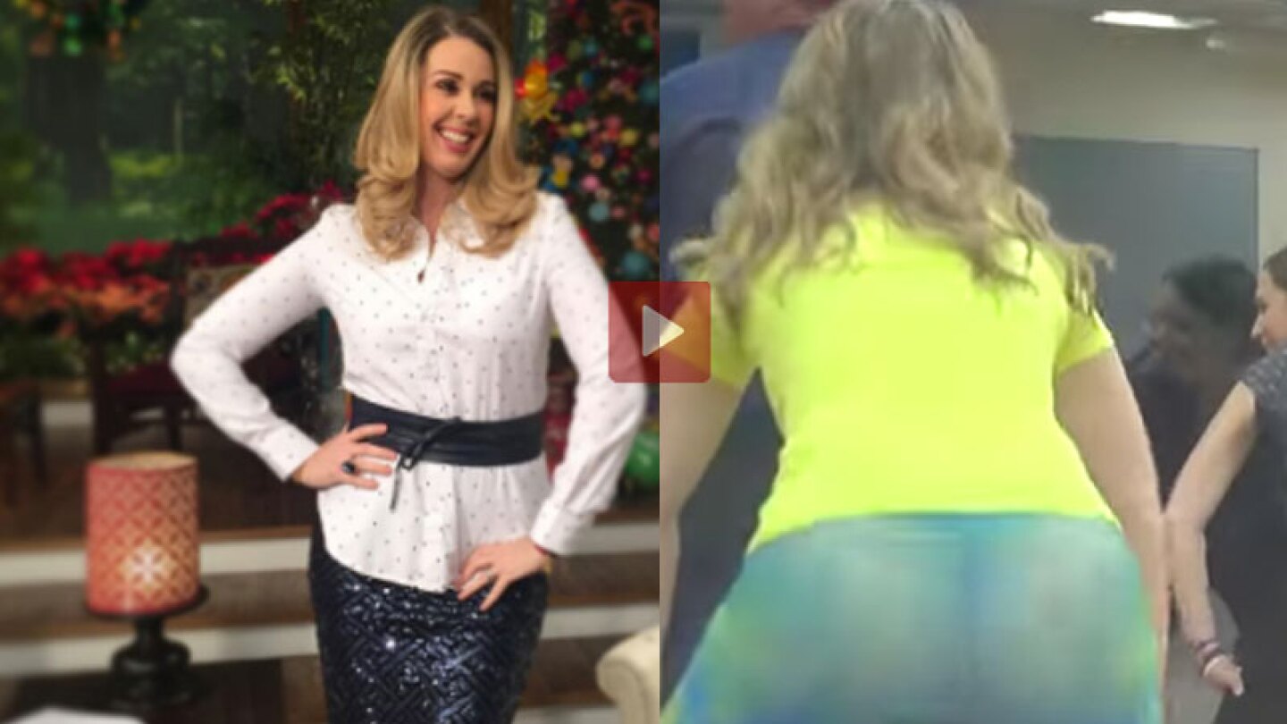 Atala Sarmiento roba miradas con twerking.