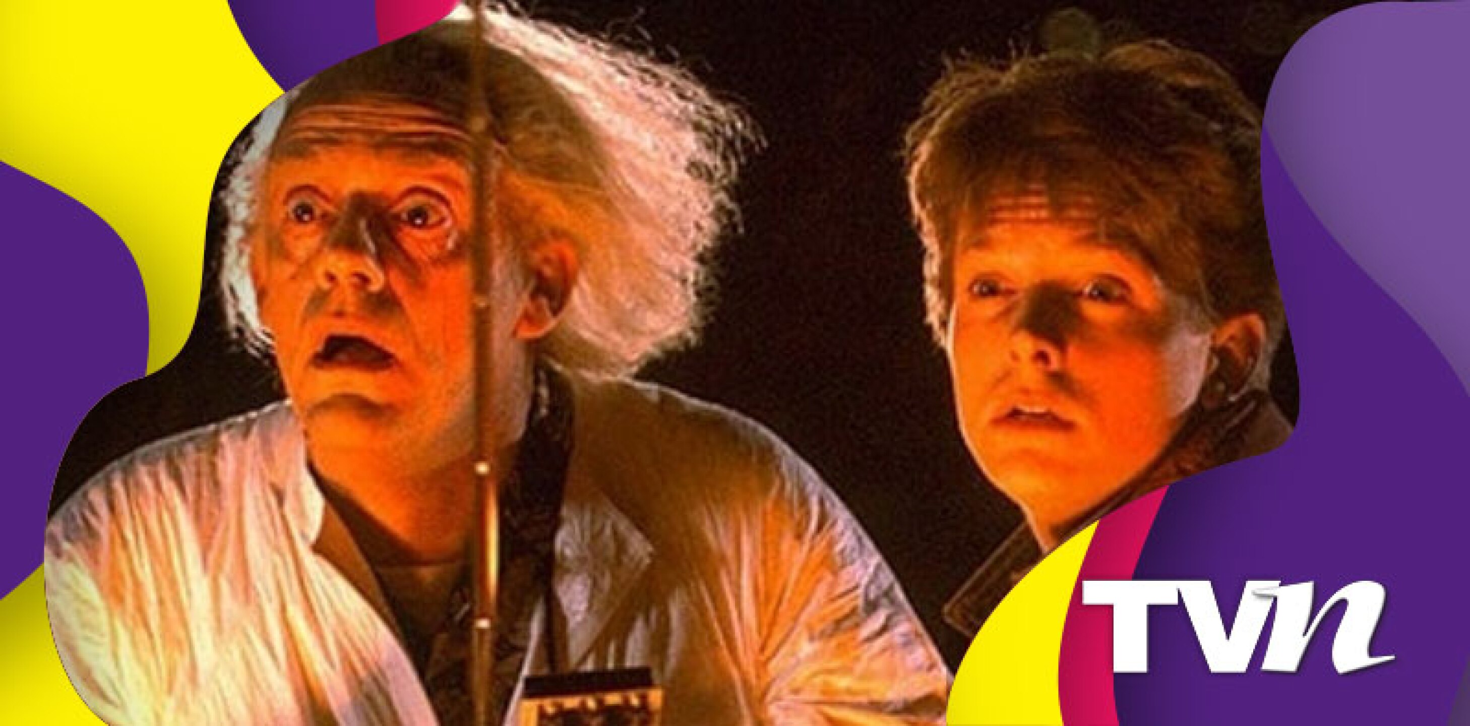 Christopher Lloyd y Michael J. Fox