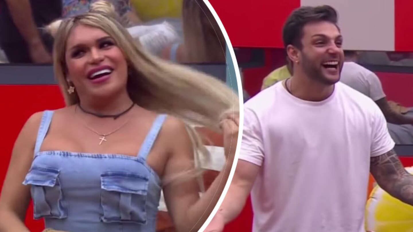 Wendy Guevara y Nicola en La Casa de los Famosos