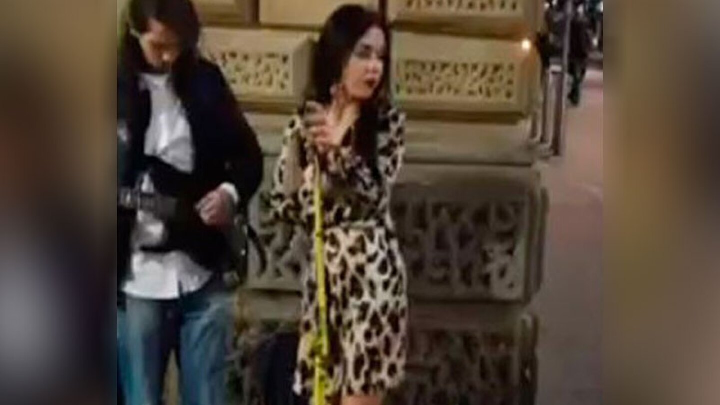 Encontró a un músico callejero, le arrebató el micrófono y después pasó lo inimaginable.