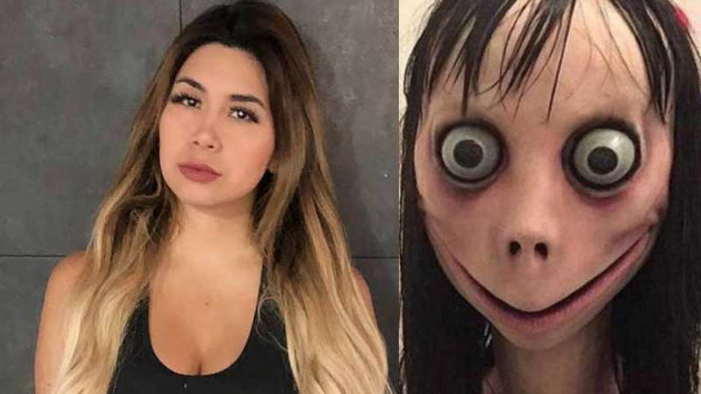 Momo causó impacto en la sociedad por compartir fotos sangrientas.
