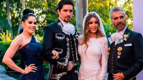 América Guinart sorprende con foto inéditas de la boda de su hijo, Alex Fernández