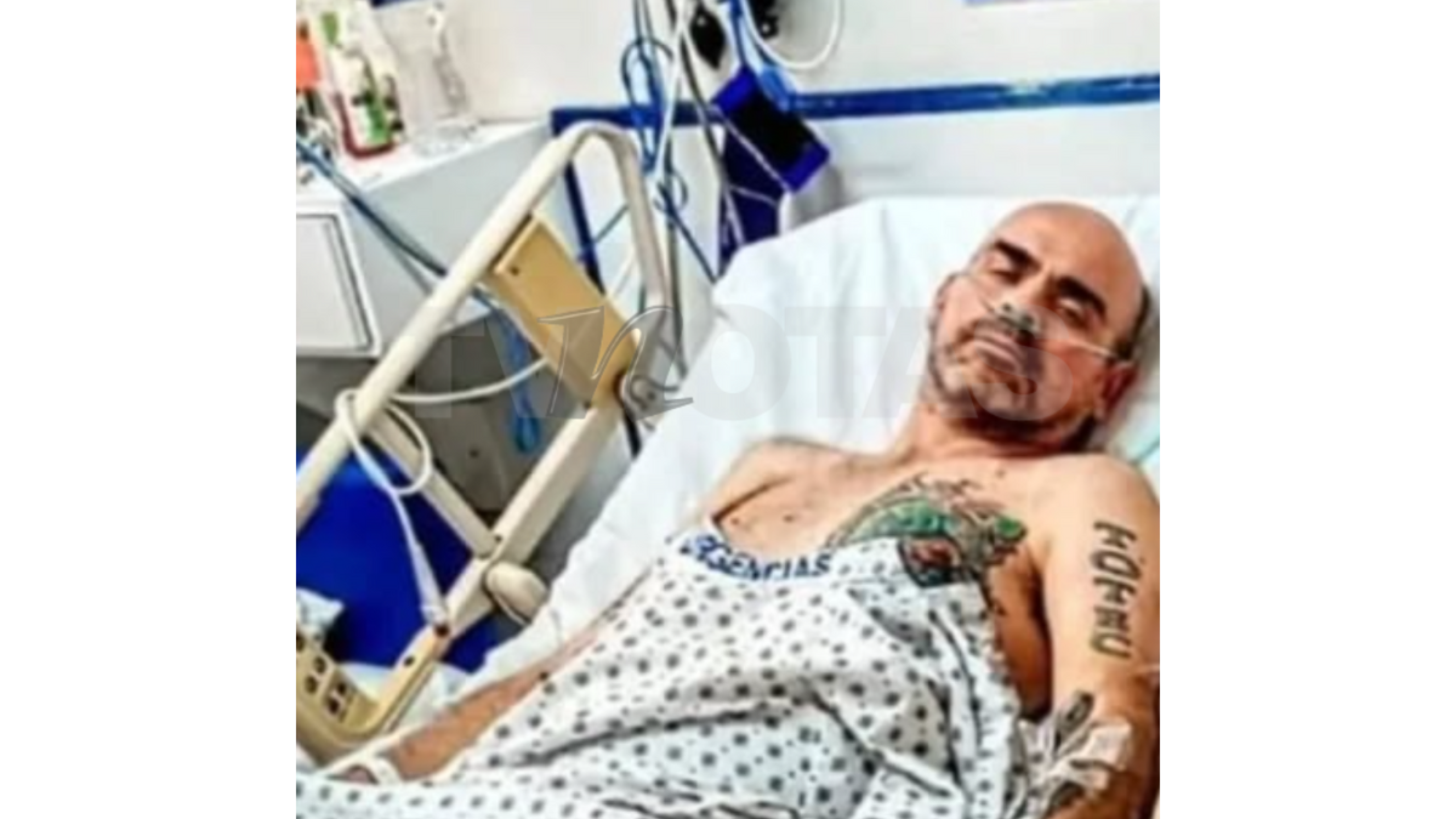Horacio Beamonte en el hospital