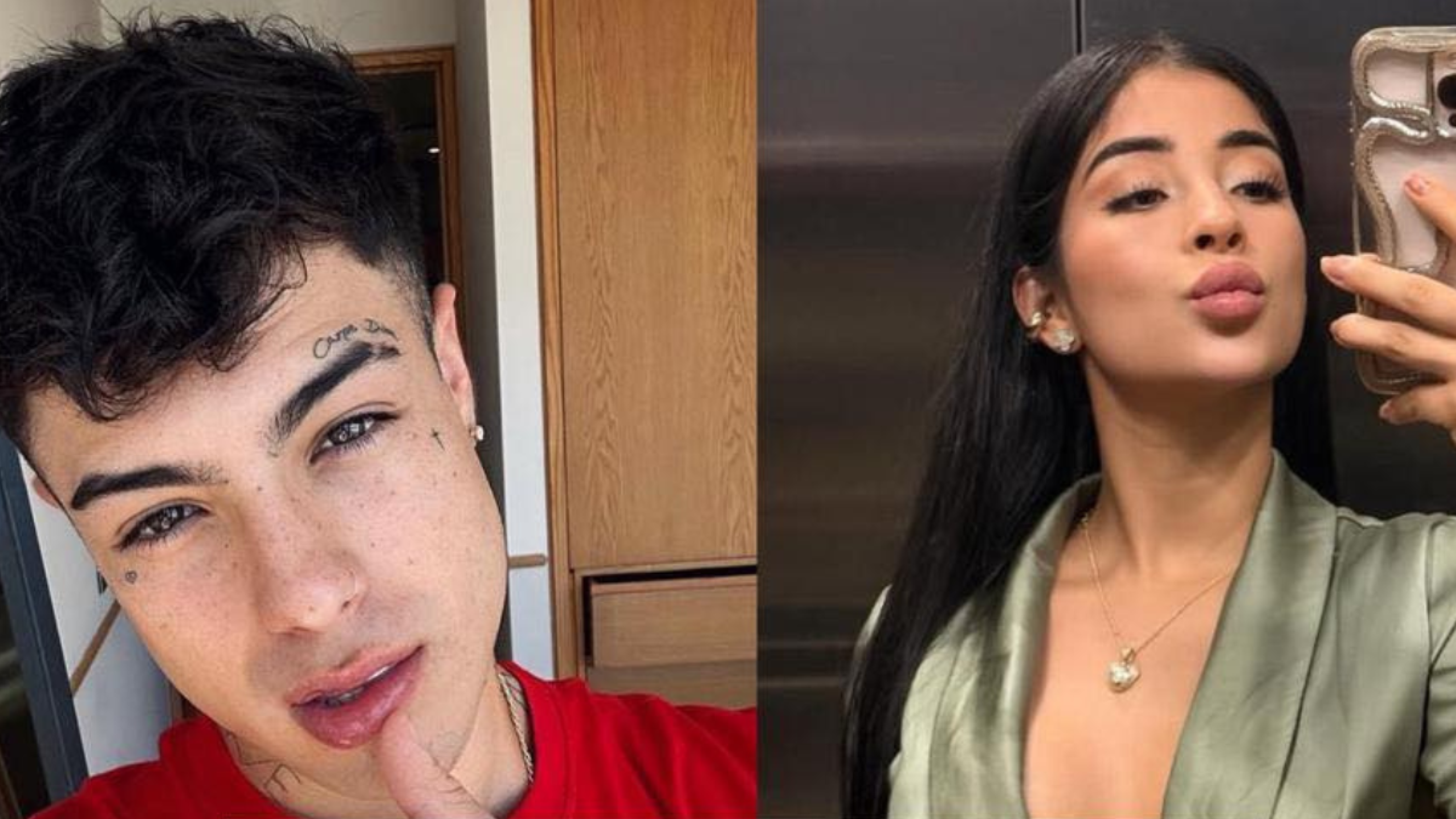 Naim Darrechi y Katy Cardona