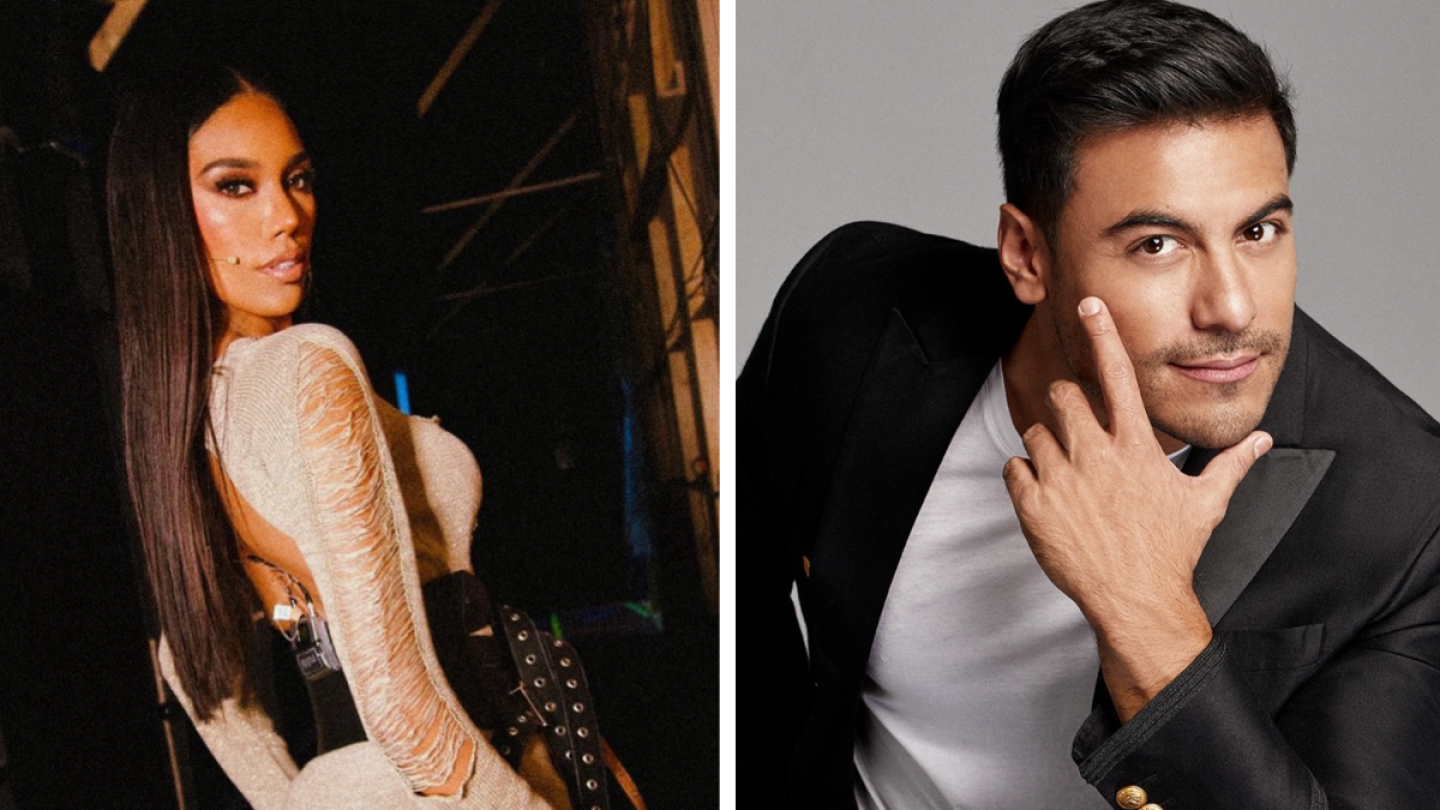 Priscila Valverde y Carlos Rivera