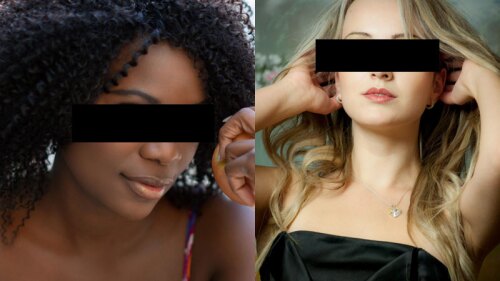 Gemelas llaman la atención por ser de diferente color