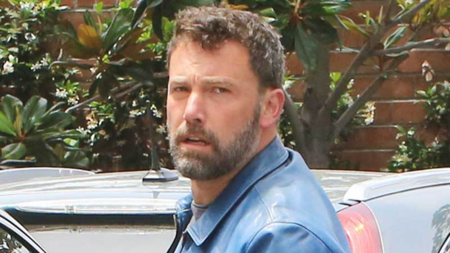 Ben Affleck después de varios intentos no logra superar su alcoholismo.