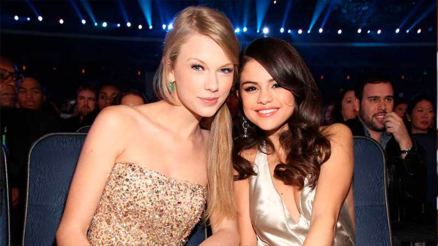 Selena Gomez estuvo casi en primera fila en el concierto de su amiga Taylor Swift