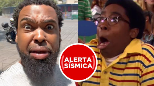 ‘Cookie’ de ‘El manual de Ned’, vive simulacro de sismo en CDMX ¡comió huarache pal el susto!