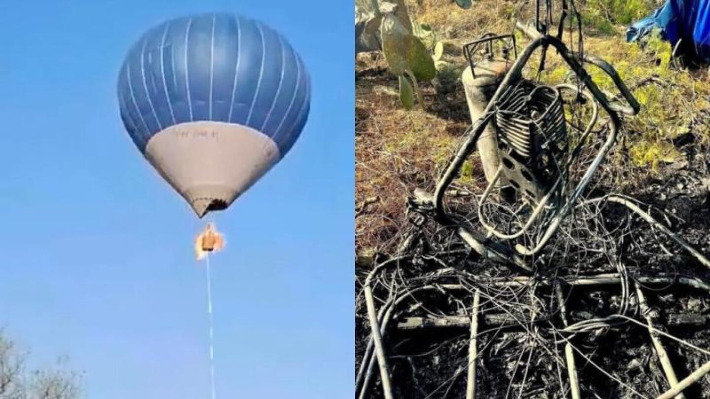 Sobreviviente a accidente de globo aerostático en Teotihuacán no sabe que sus padres murieron