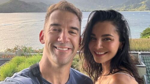 Martha Higareda y Lewis Howes