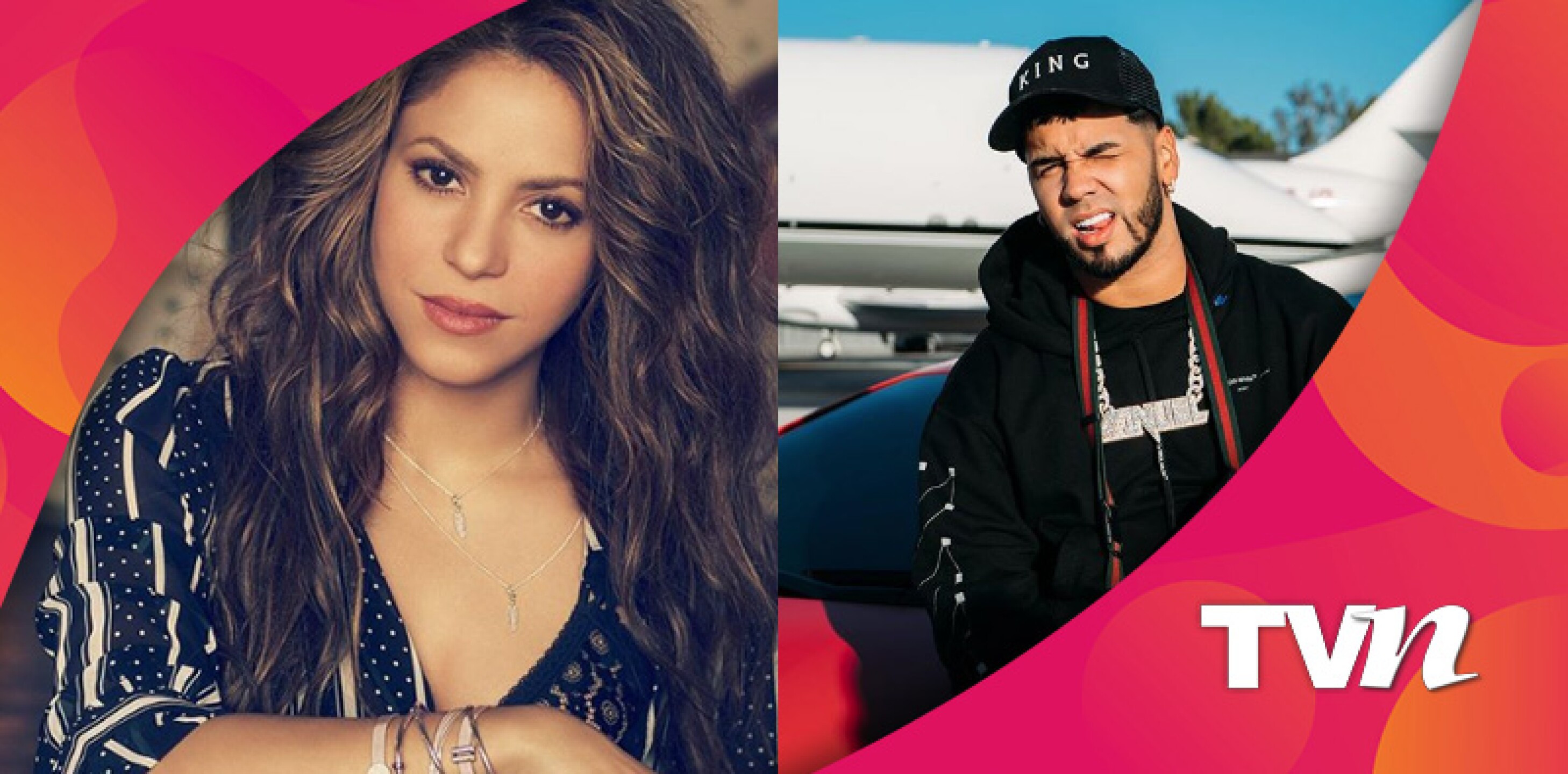 Instagram: @shakira y @anuel_2blea