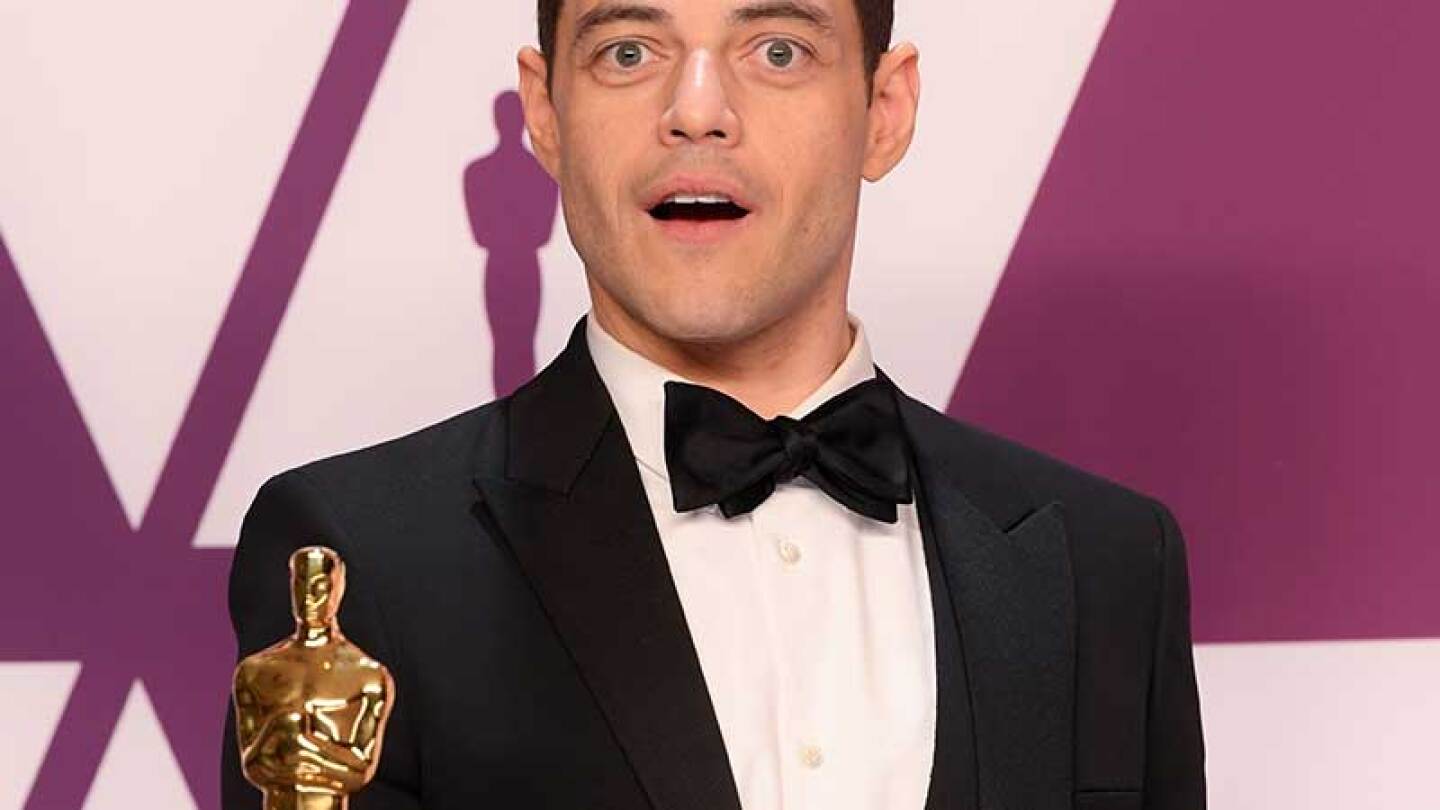 Rami Malek se repuso y fue a la fiesta después de los Oscar.