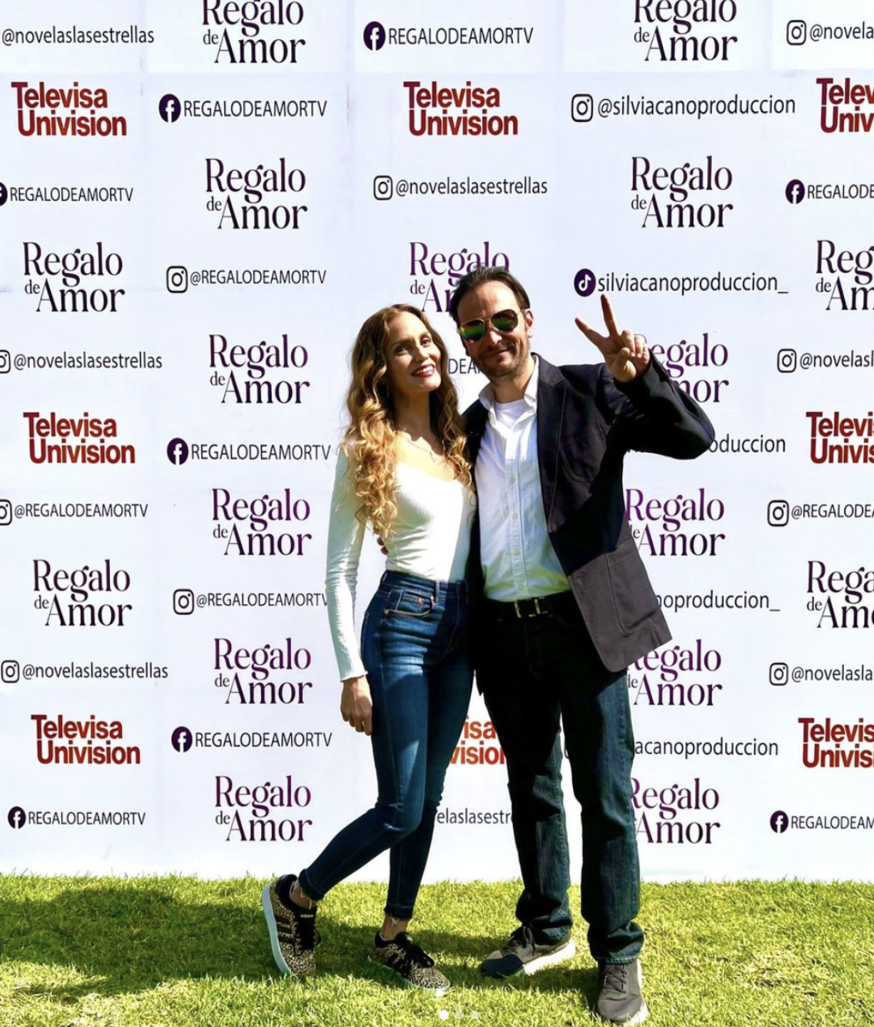 Larisa Mendizabal y Rodrigo Cachero en Regalo de amor