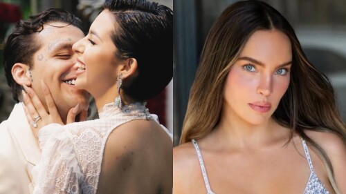 Belinda, Nodal y Ángela Aguilar