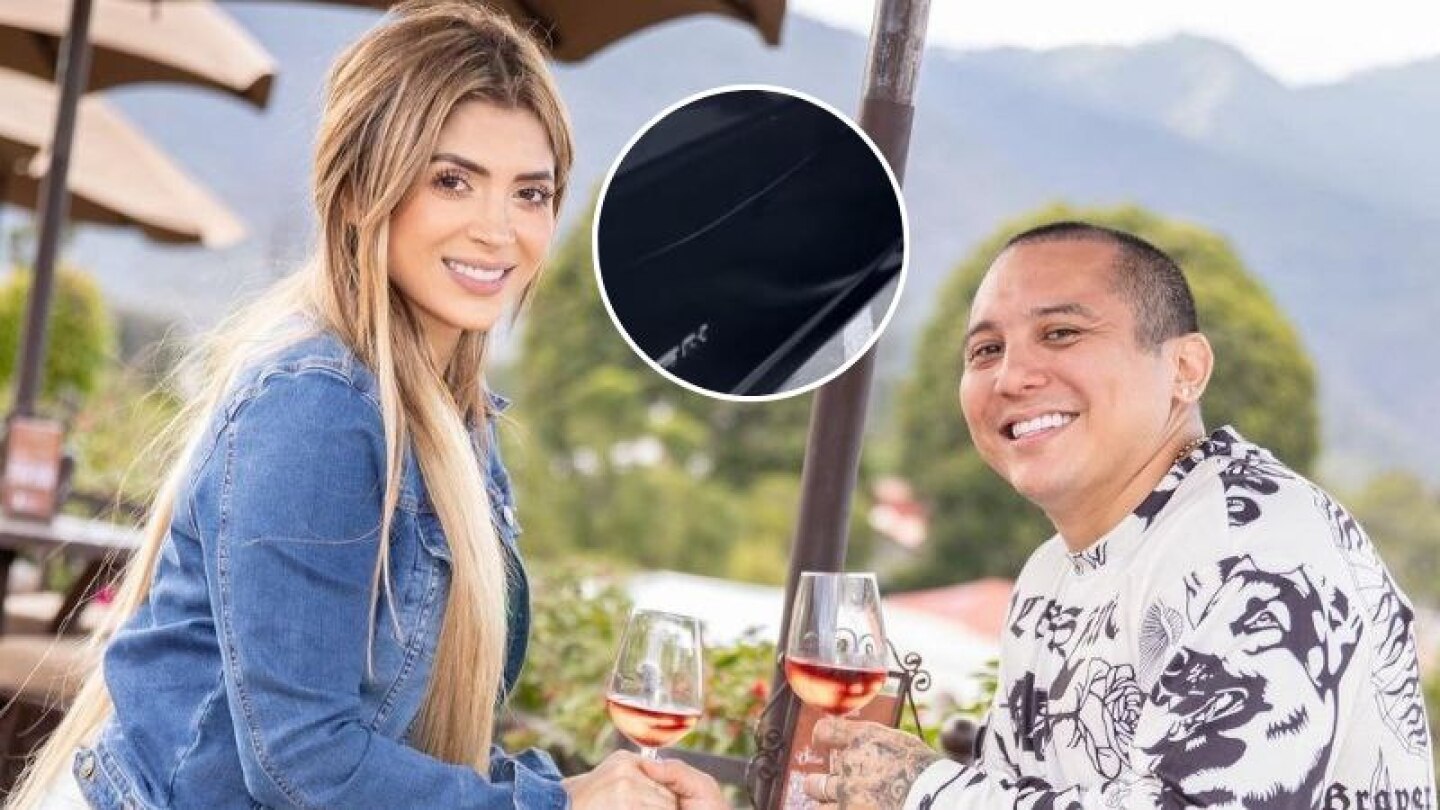 Dañan la camioneta de Edwin Luna y Kimberly Flores explota