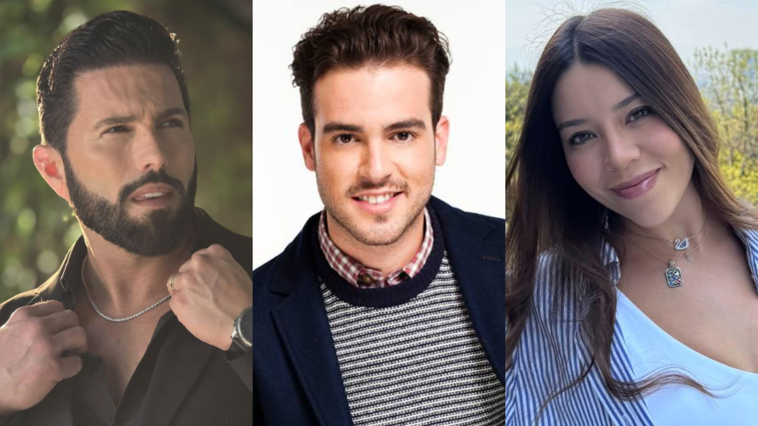 Poncho de Nigris, Pablo Lyle y Sury Sadai