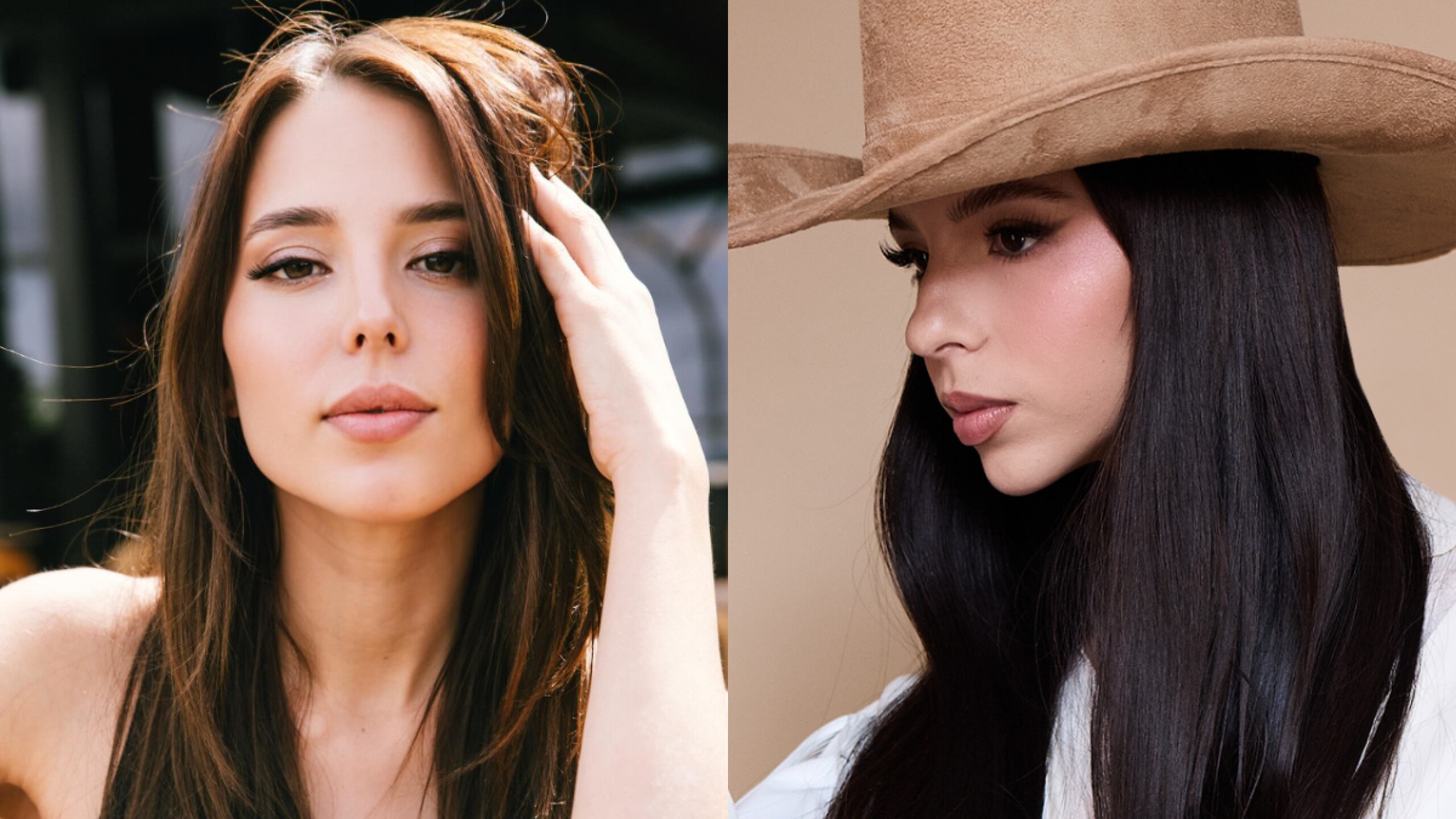 Majo Aguilar y Ángela Aguilar