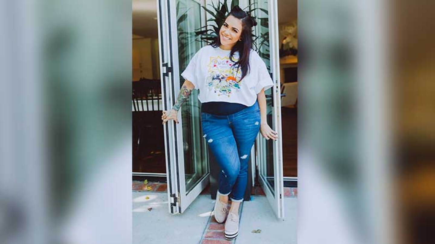 Jacqie Rivera está tratando de no subir mucho de peso.