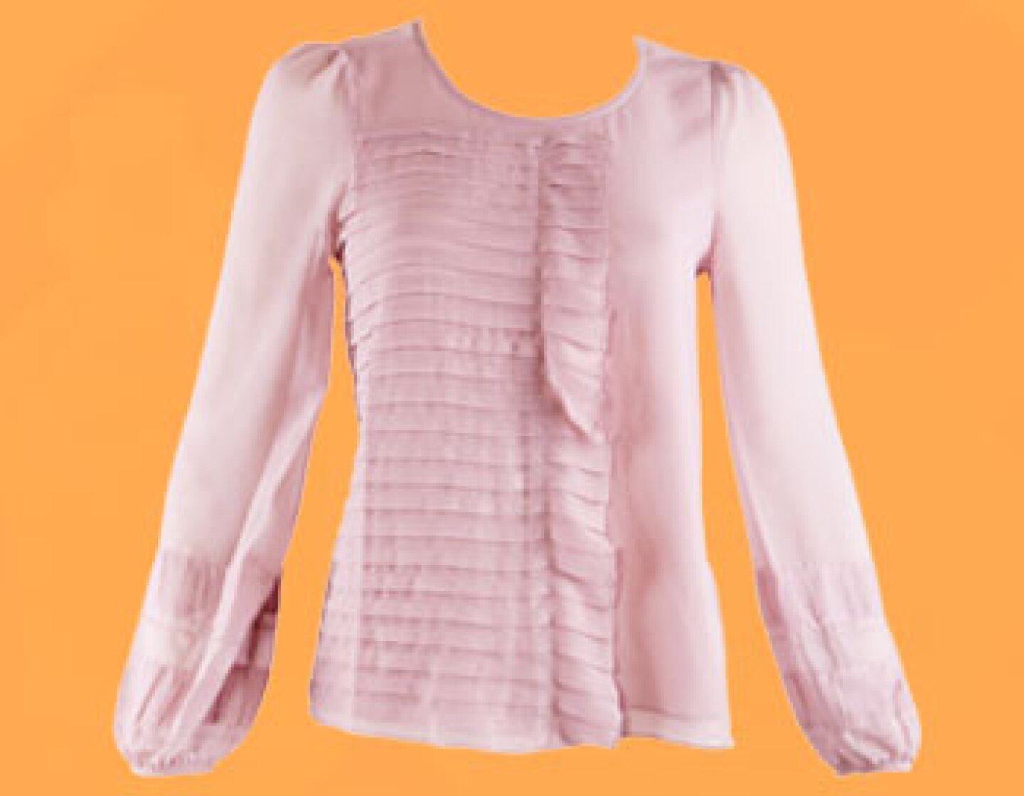 Las blusas en tonos claros.