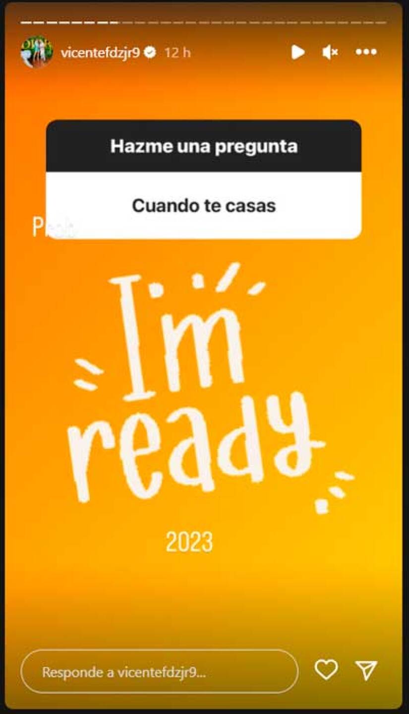 Vicente Fernández Jr y Mariana González confirmar en lugar en dónde se casarán este 2023