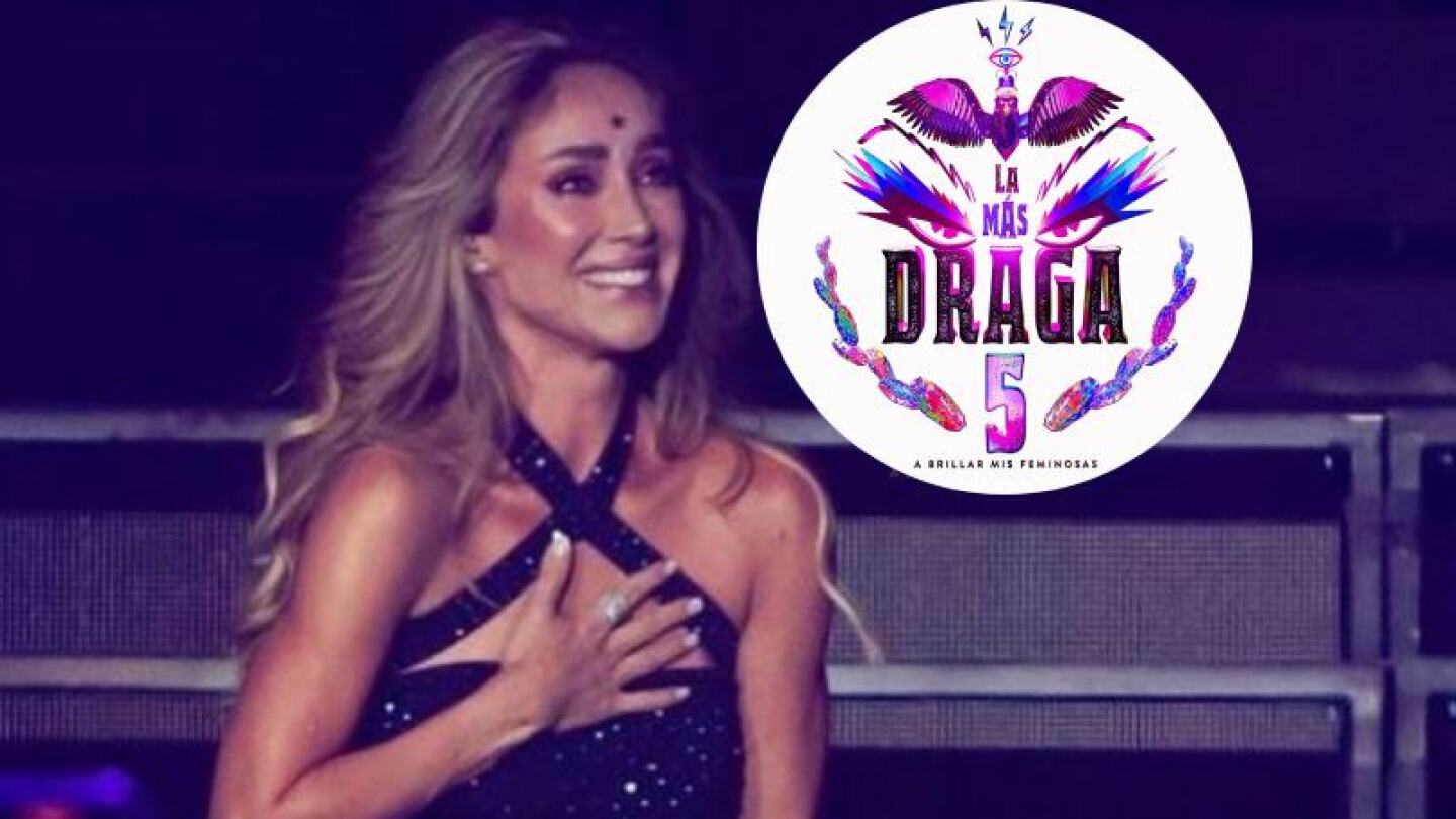 Anahí será la jueza invitada a la gran final de La Más Draga 5