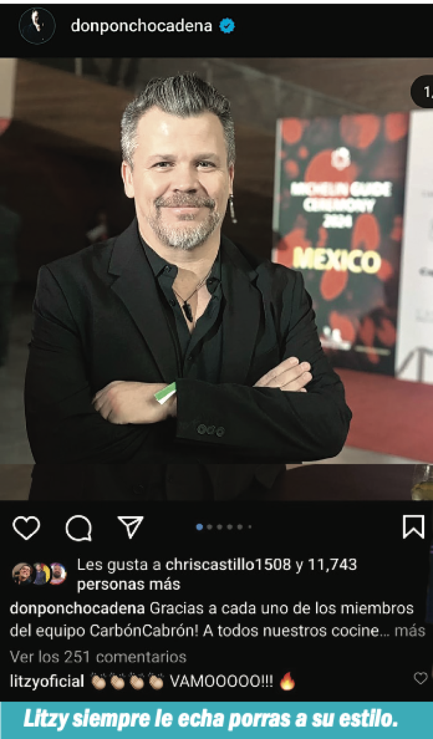 Litzy y el chef Poncho Cadena ¡peligrosamente juntos!