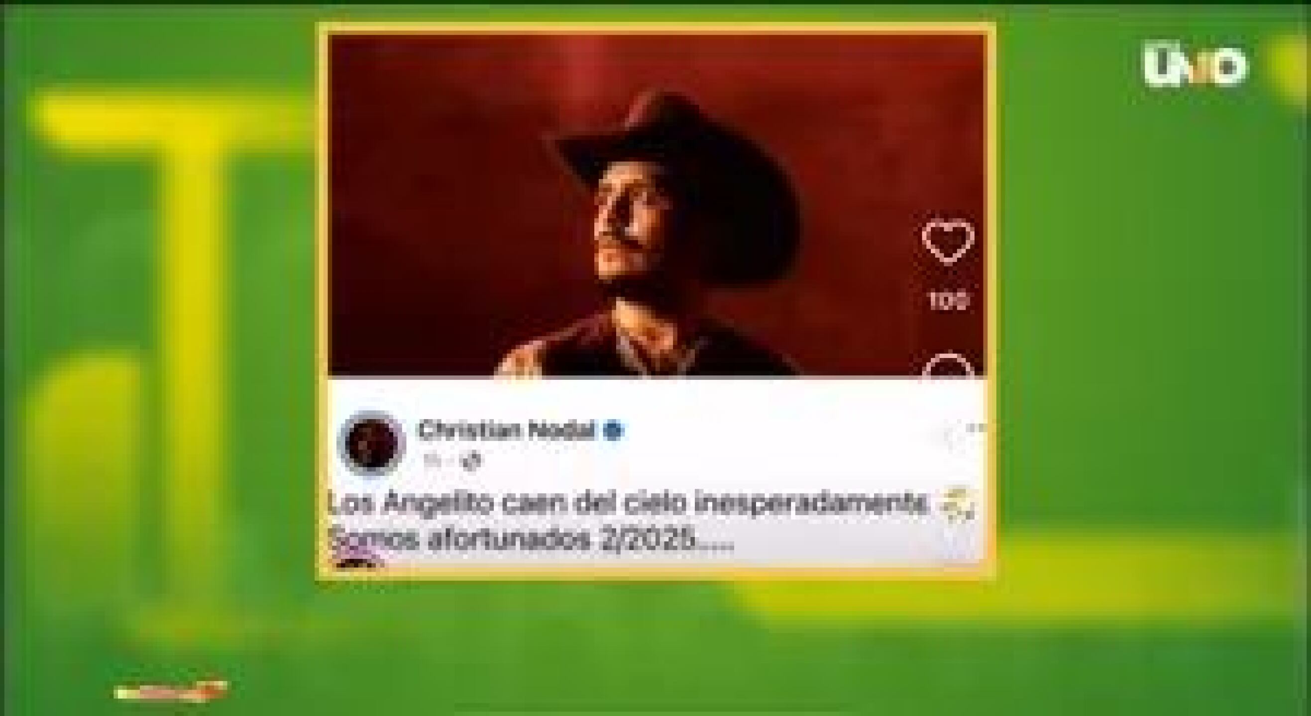 Christian Nodal mensaje embarazo
