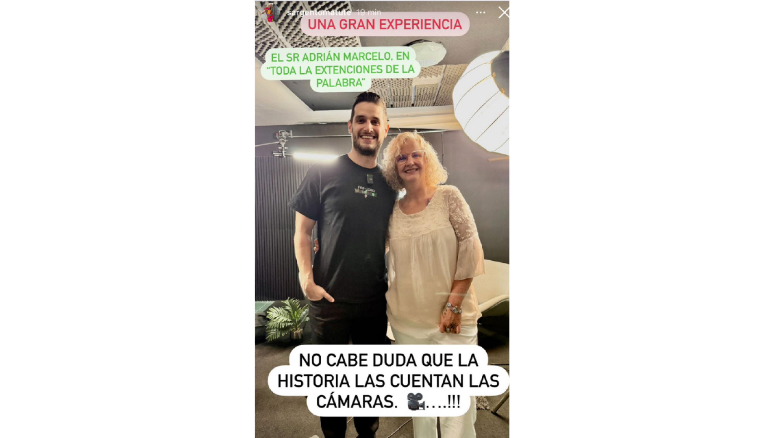 Mamá de Gala Montes graba entrevista con Adrián Marcelo