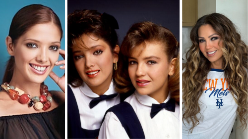 Thalía y Adela Noriega en Quinceañera