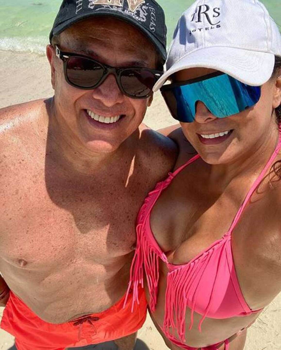 Descansaron en una playa.