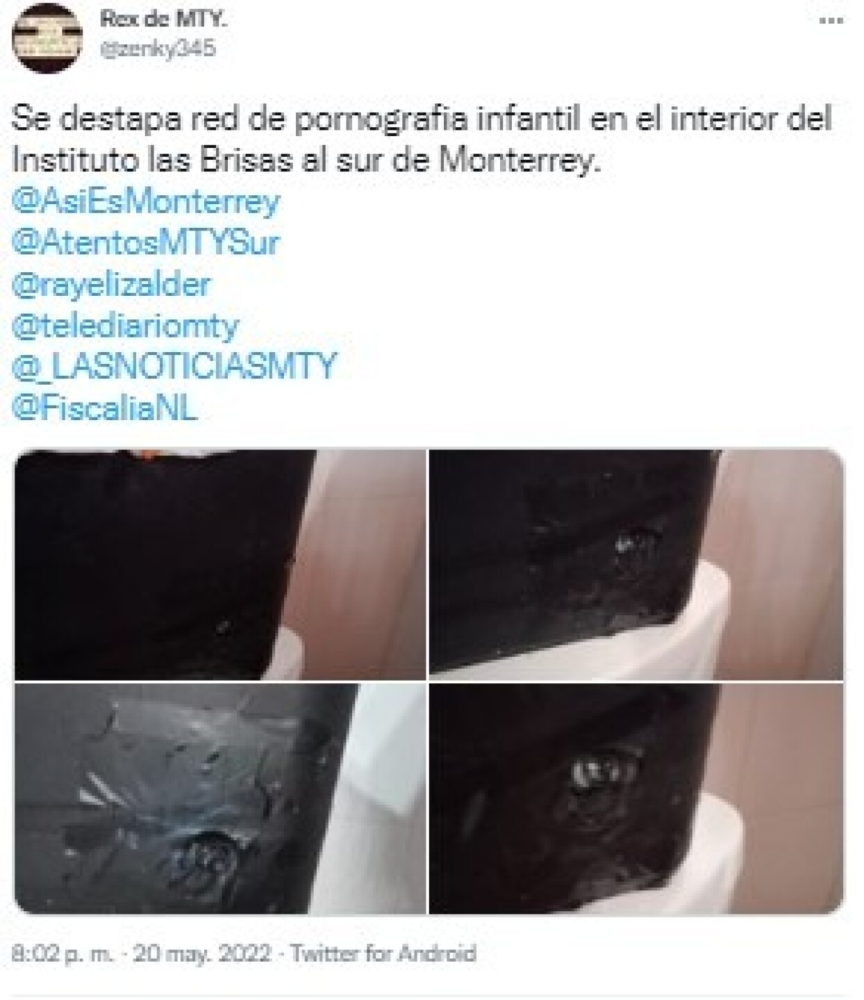 Alumnas encuentran cámaras ocultas en baños de colegio en Monterrey
