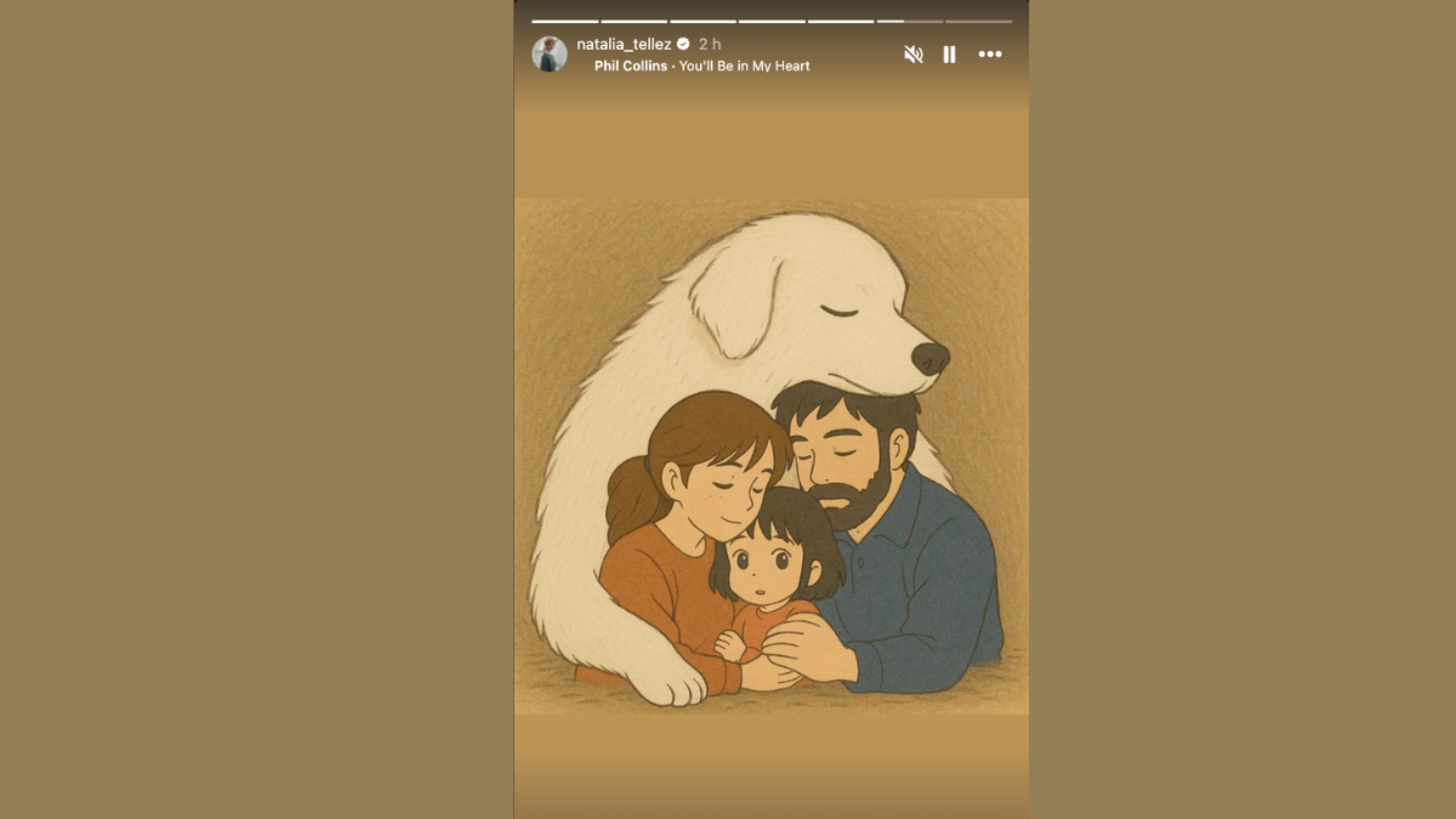 Natalia Téllez la muerte de su perrito