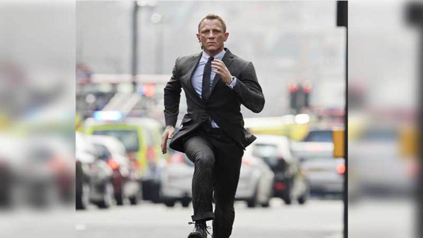 James Bond sufre accidente
