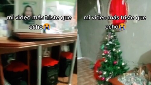 Hombre conmueve a todos por recordar que pasará otra Navidad sin su mamá
