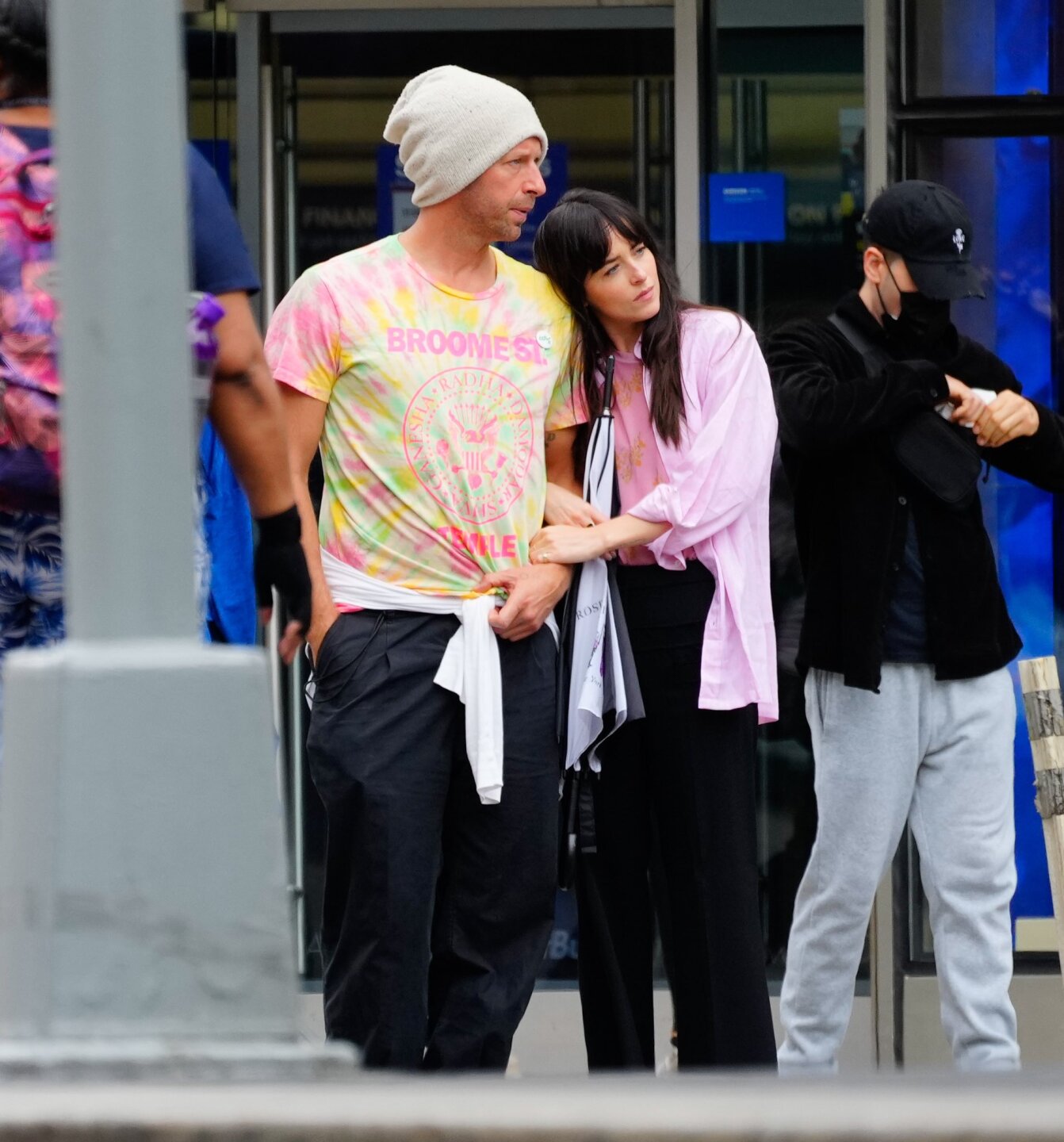 Chris Martin y Dakota Johnson