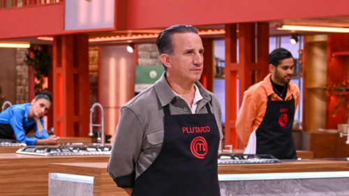 Plutarco Haza en "MasterChef Celebrity Generaciones"