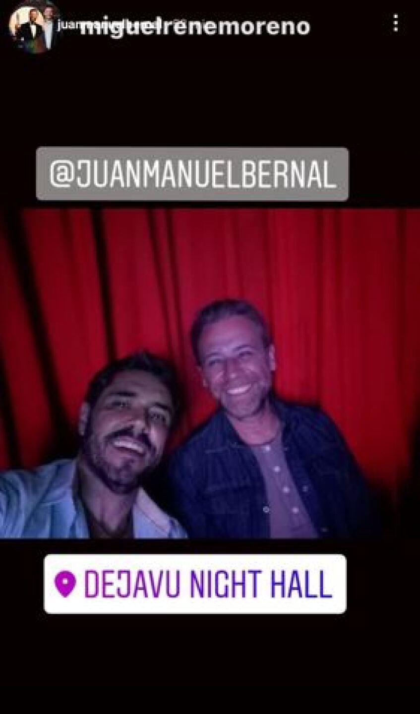 Juan Manuel Bernal y su novio disfrutan de una cita espectacular