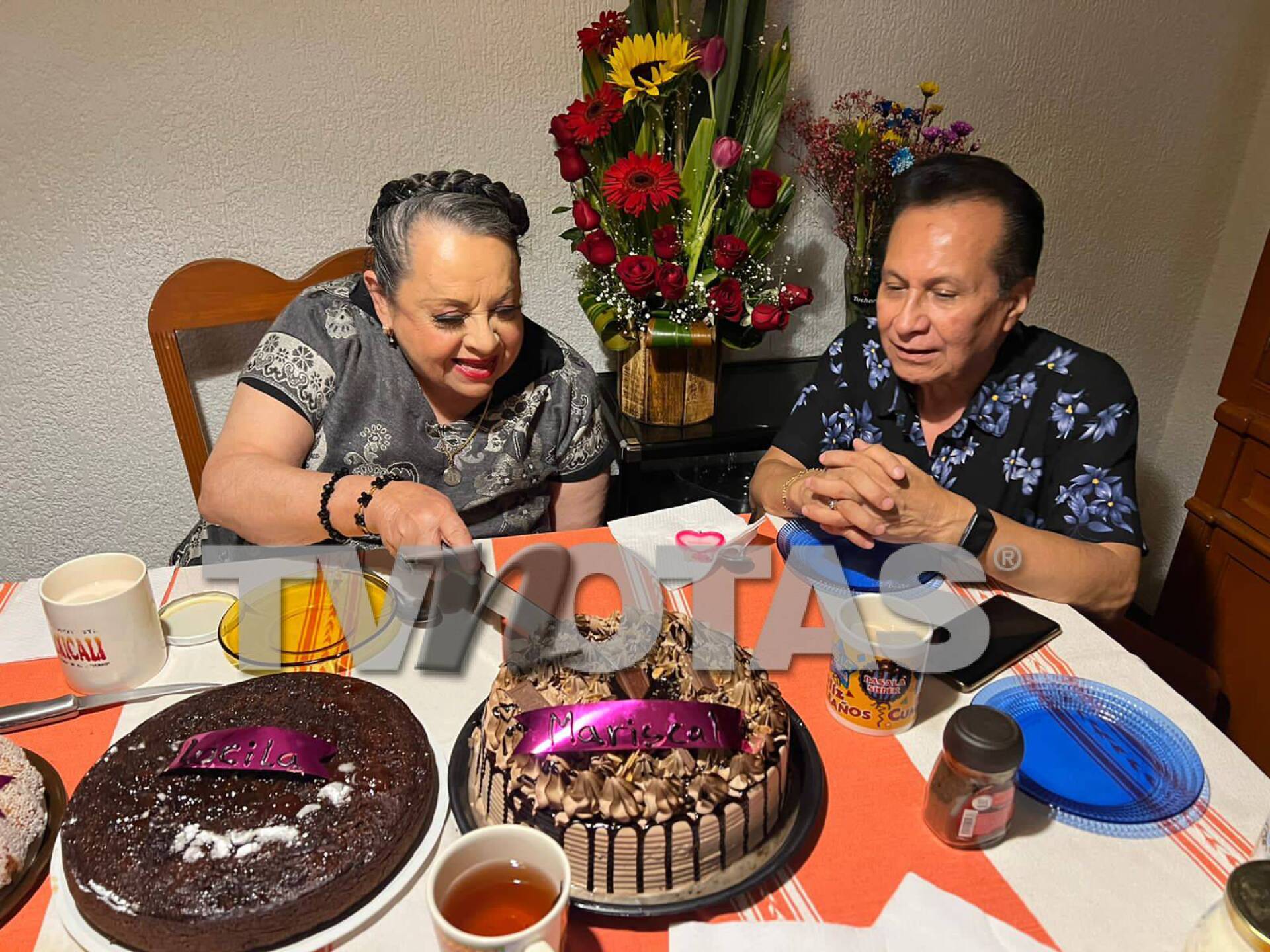 Lucila Mariscal cumpleaños festejo