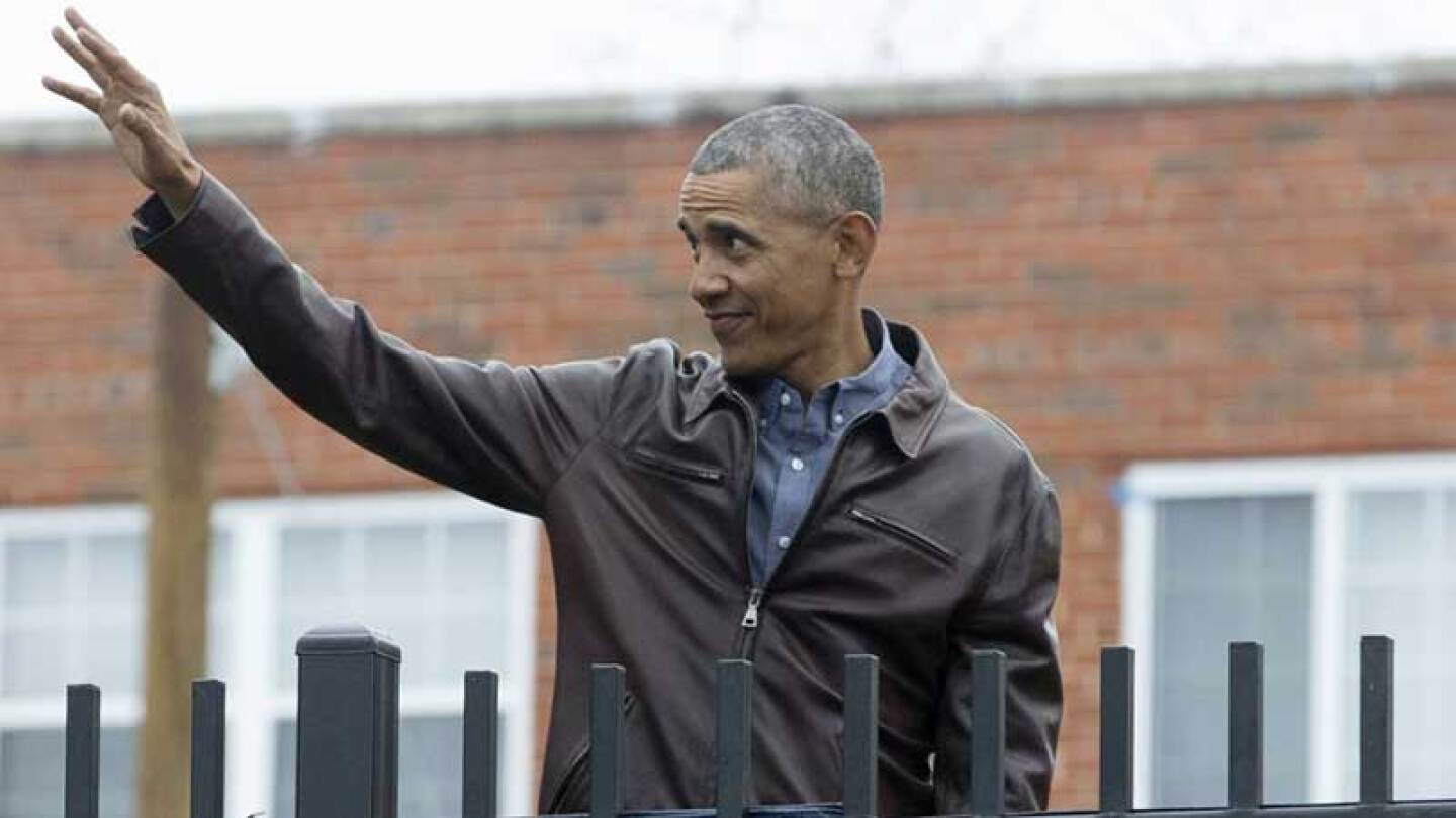 Obama contó lo sucedido en Disney, durante una visita a Anaheim.