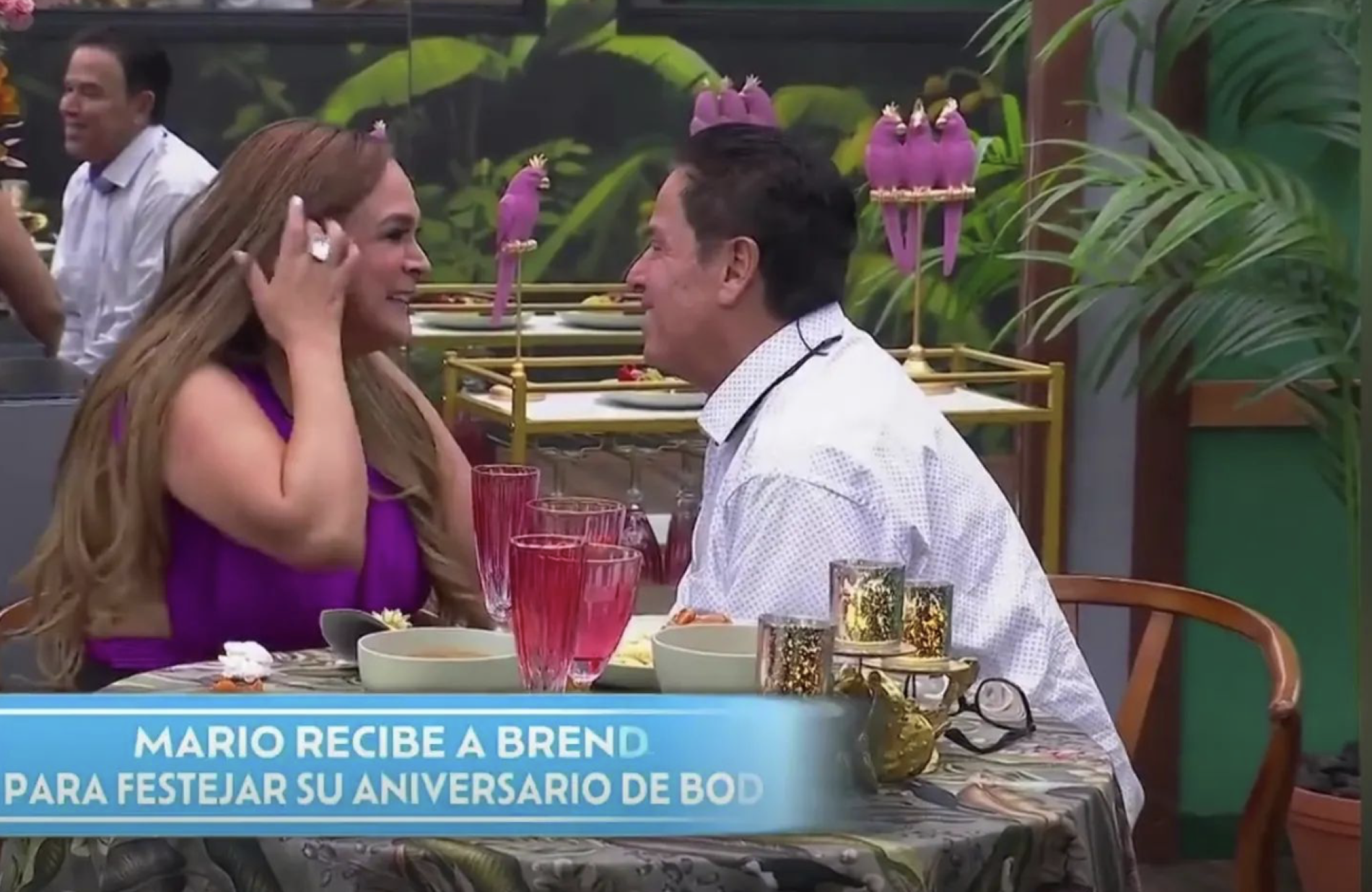 Brenda Bezares y Mario Bezares en La casa de los famosos México