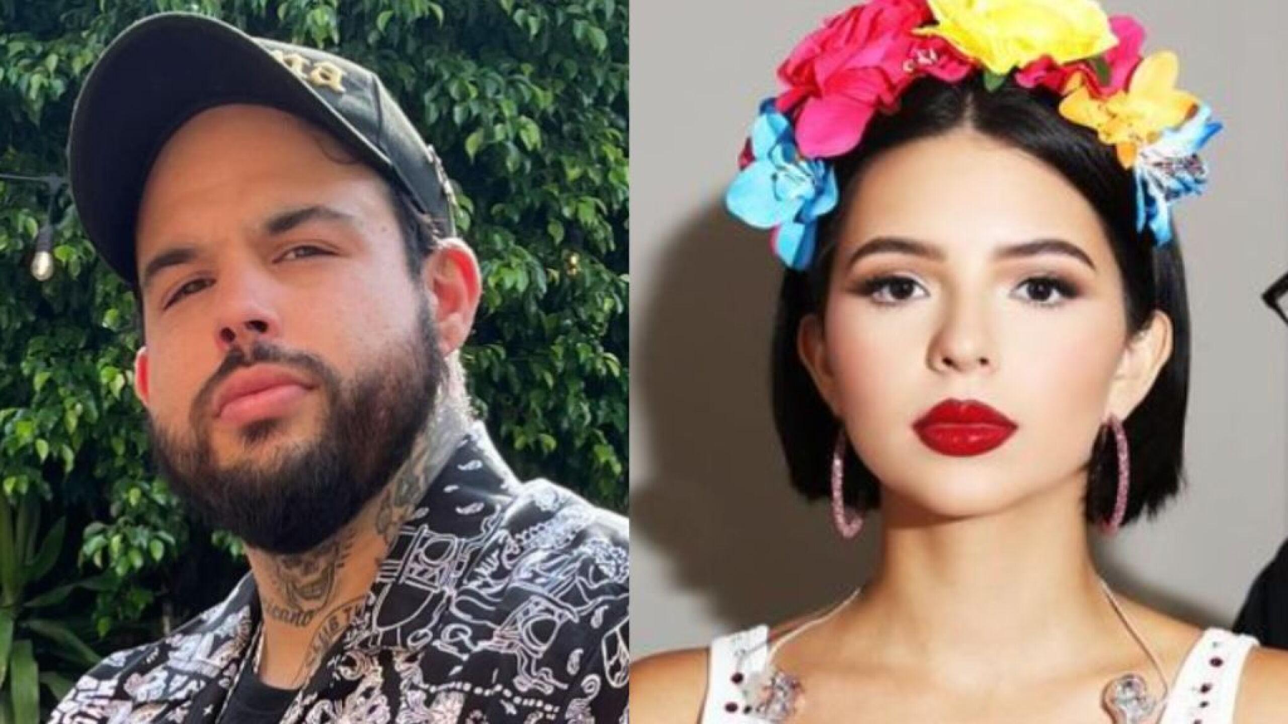 Emiliano Aguilar y Ángela Aguilar
