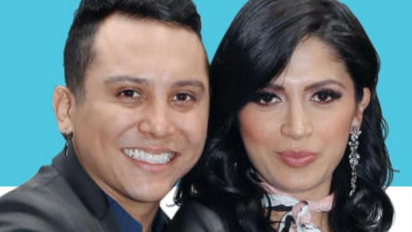 Kimberly Flores y Edwin Luna están casados por el civil.