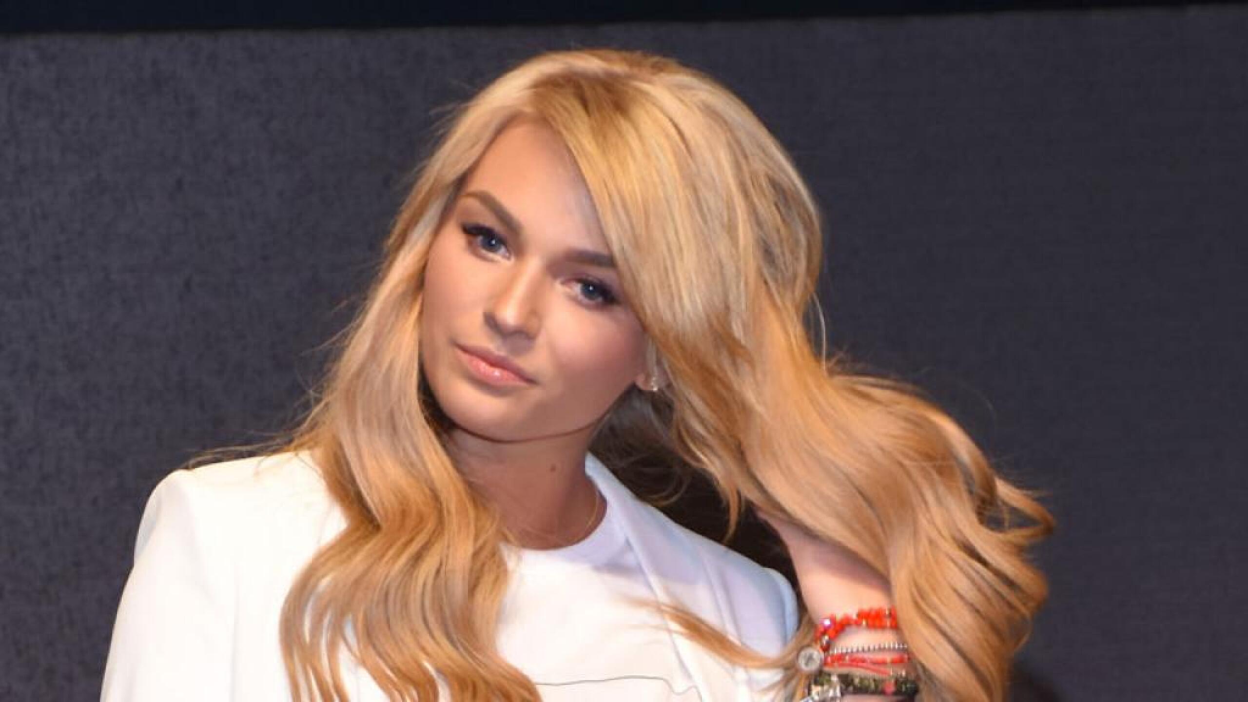 La joven rusa acaparó la atención de todos.