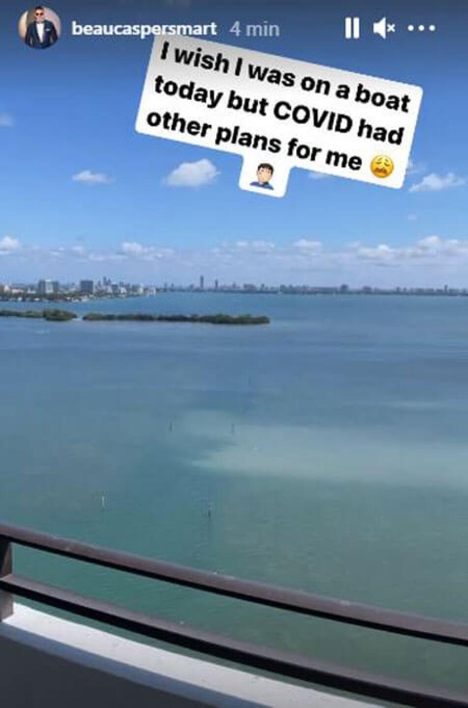 Desearía estar en el mar.